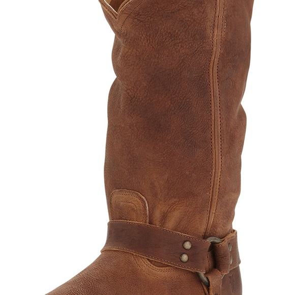 COPY - Frye Wyatt Harness Leather Boots - Size 8 - Picture 11 of 11